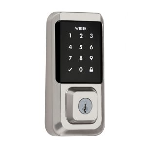 this is a weiser halo wi-fi touch screen lock